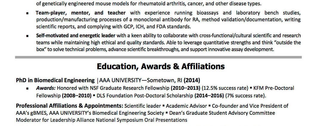 Entry level Research Scientists