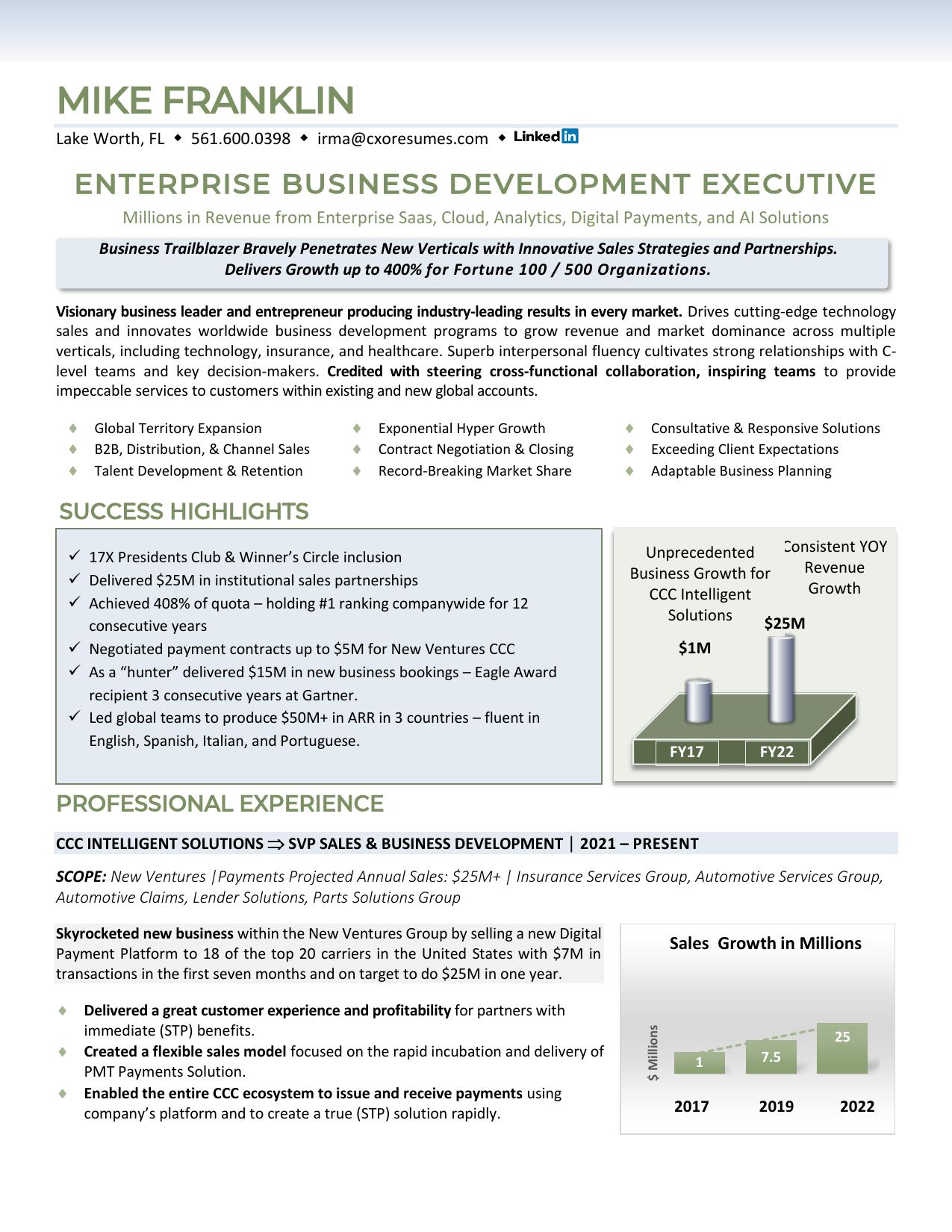 Business Development Leader -Enterprise Accounts